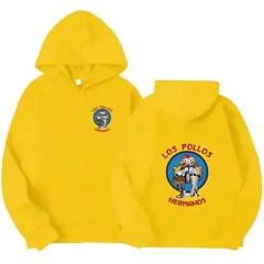 Breaking Bad Hoodie Los Pollos Hermanos Chicken Brothers Print Tracksuit Men Women Fashion Autumn Winter Fleece Loose Sweatshirt