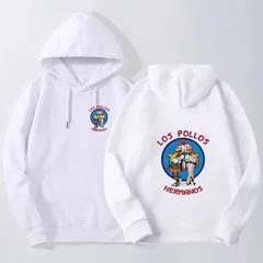 Breaking Bad Hoodie Los Pollos Hermanos Chicken Brothers Print Tracksuit Men Women Fashion Autumn Winter Fleece Loose Sweatshirt