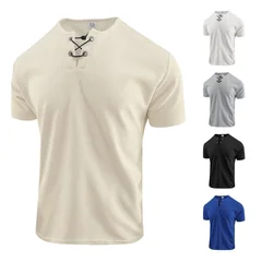 Streetwear Clothing T Shirt Black Crew Neck Mens Loose Fit White Oversized Short Sleeve Tee Gray Solid Color Cotton Tee