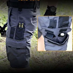 Men's CP Camo Tactical Combat Shirt & Pants Set Military Multicam Cargo Pants Suit Outdoor Hunting Airsoft Hiking Training