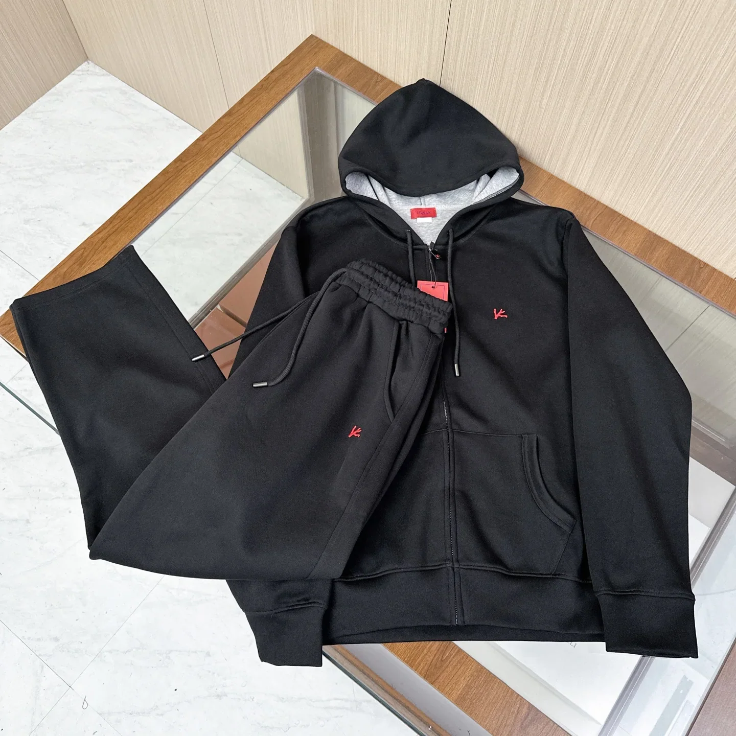 BLLIYOSS Sportswear set cotton men 2026 Autumn Winter Thick Sports Casual Zipper High-quality Embroidery M-3XL Anti wrinkle