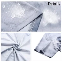 Men's Summer New 3D Printing Anime Netero Hunter X Hunter T-shirt Shorts outdoors Street Leisure Sports Fashion Leisure Set