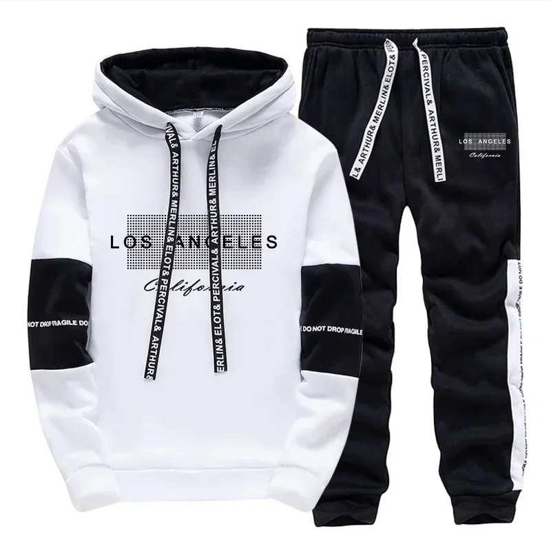Single Sweatshirt & Sweatpants Quality Autumn Winter Hot Sale Men Casual Hooded Tracksuit Comfortable Outdoor Sports Daily Wear