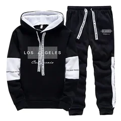Single Sweatshirt & Sweatpants Quality Autumn Winter Hot Sale Men Casual Hooded Tracksuit Comfortable Outdoor Sports Daily Wear