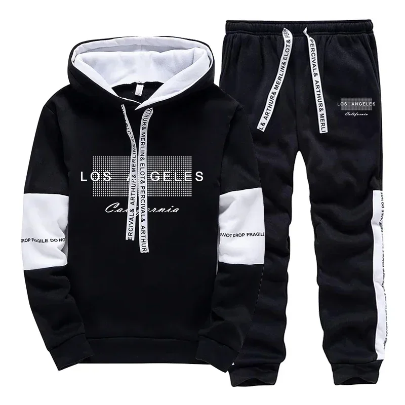 Single Sweatshirt & Sweatpants Quality Autumn Winter Hot Sale Men Casual Hooded Tracksuit Comfortable Outdoor Sports Daily Wear