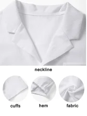 Men's 2 Piece Outfit Comfortable And Breathable Collar Short Sleeve Shirt Drawstring Pants Casual Beach Vacation Resort Wear