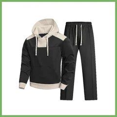 Windproof Breathable Jogging Suit Men Outdoor Training Gym Fitness Running Tracksuit Sportswear Athletic Set Activewear Workout