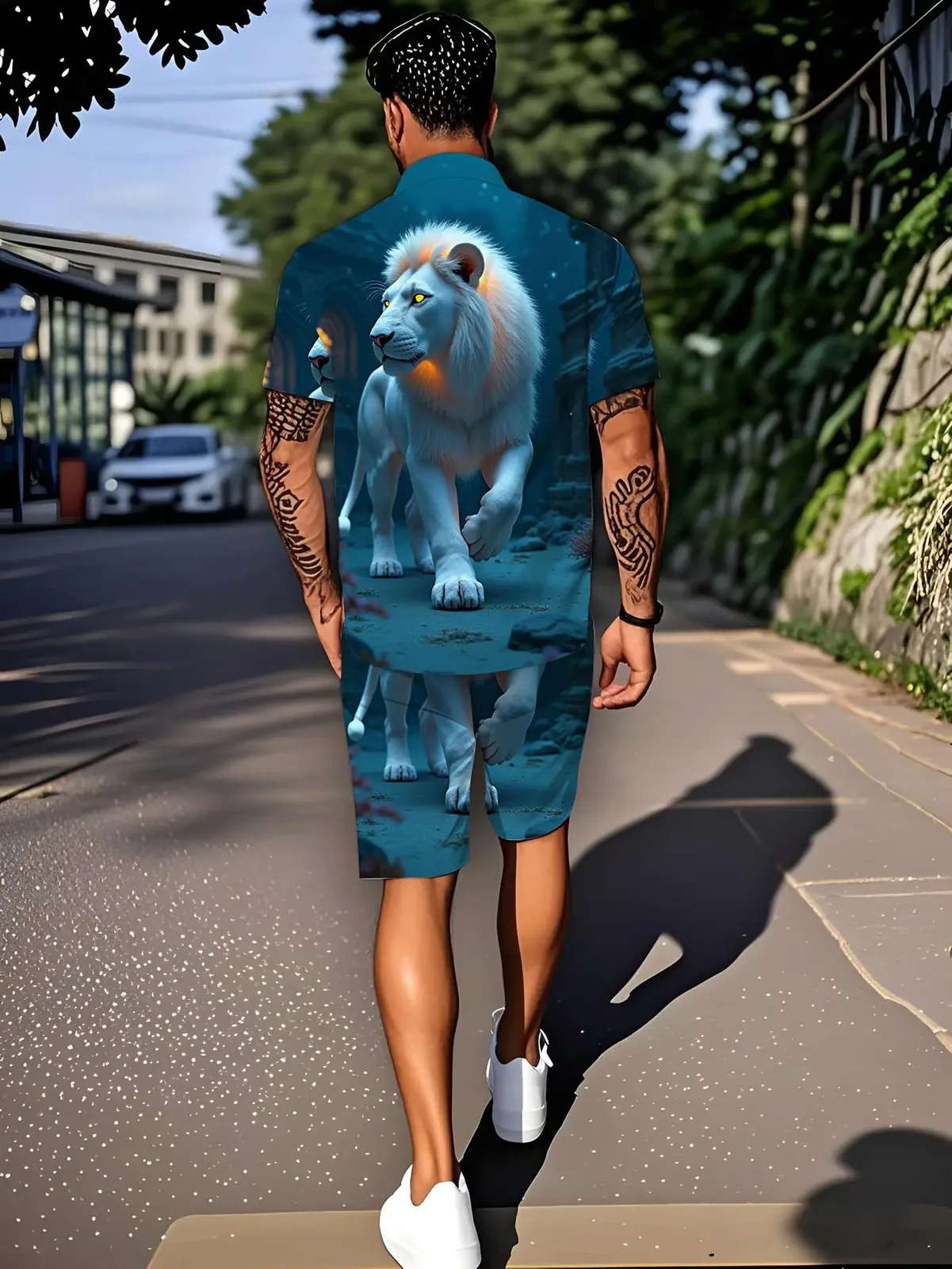 Men's Shirt Sets 2026 Spring/Summer sets for men Graphic jogging suit tracksuit for man 2 piece set sweatshirt set 3D Printed