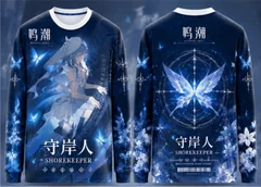 Unisex Wuthering Waves Shorekeeper Long Sleeve T Shirt 3D Full Print Anime Game Graphic Tee Cosplay Casual Top