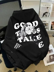 2026 New Trendy Men's Hoodie Pants Two Piece Set, Fashion Hooded Sweatshirt and Sweatpants with Large Graphic Print on Back