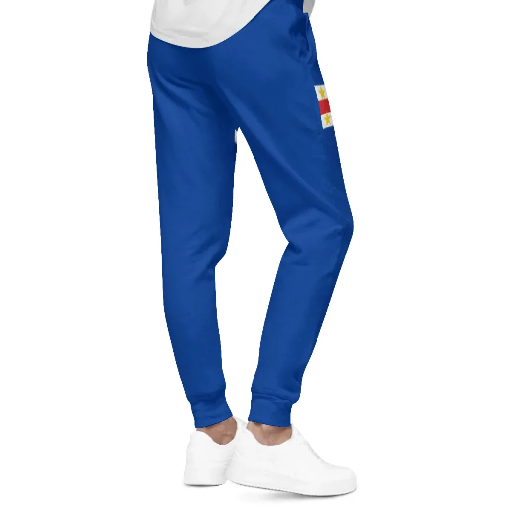 2025 Cape Verde Flag Mens Sweatpants with Pockets Joggers for Men Sports Casual Sweat Pants With Drawstring