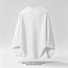 Men Crew Neck Raglan Sleeve Long Sleeve T Shirt Loose Fit Solid Color Soft Fabric Casual Basic Daily Tops