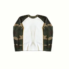 2026 new round neck long sleeved 3D printed camouflage pattern breathable fast drying fashionable versatile long sleeved top