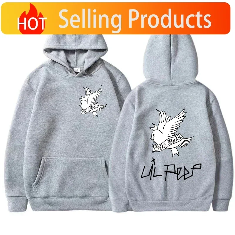 New Autunm Men Lil Peep Printed Hoodies Men's/Women's Lil Love Streetwear Men Fashion Casual Hip Hop Sweatshirts Men Clothes