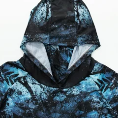 Men's Hooded Performance Fishing Shirt Long Sleeve Quick Dry UV Protection Outdoor Clothing for Men