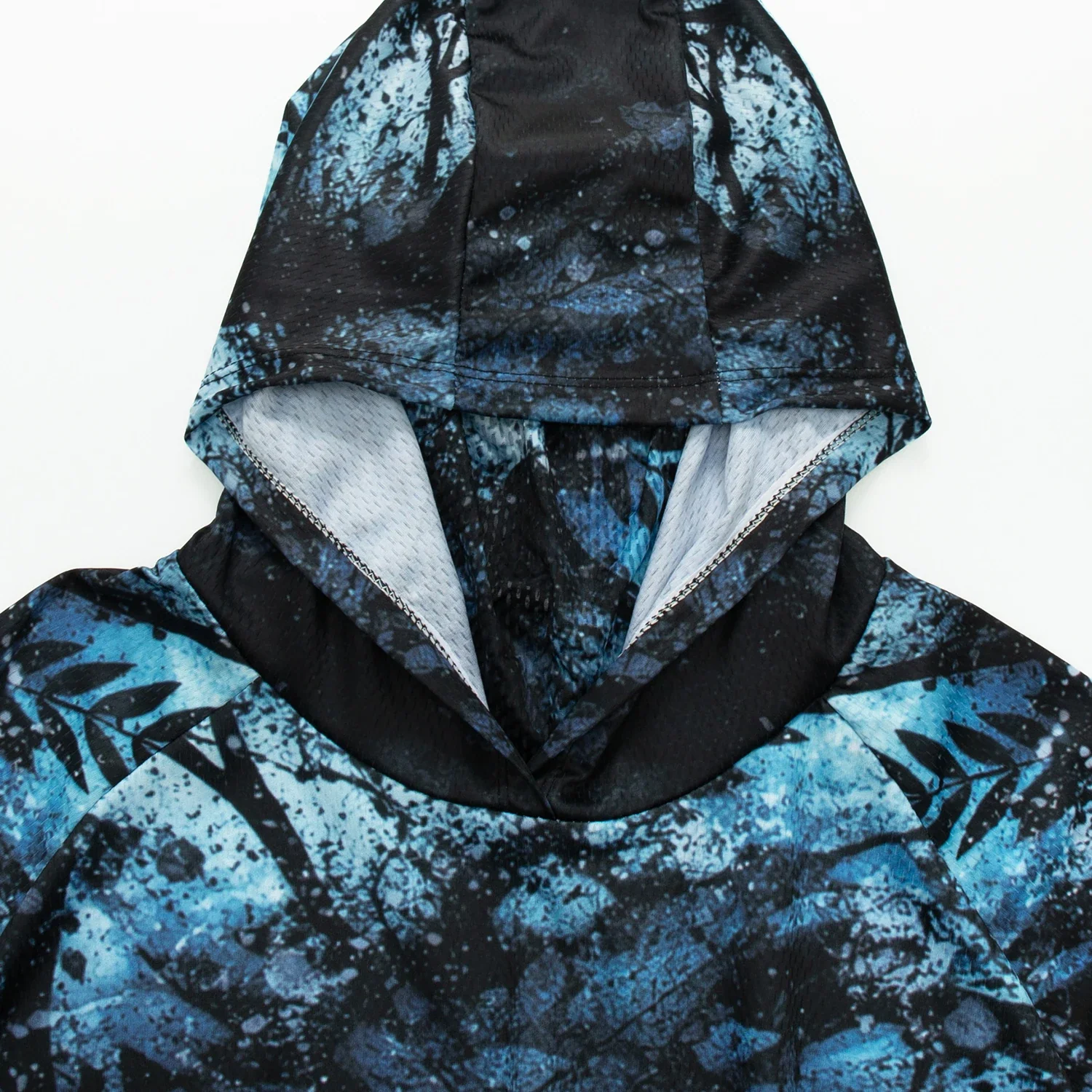 Men's Hooded Performance Fishing Shirt Long Sleeve Quick Dry UV Protection Outdoor Clothing for Men