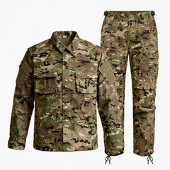 Hunting Uniform Camouflage Tactical Suit Men Outdoors Training Hiking Shirt Coat Pant Set Outdoor Camouflage Training Clothes