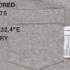 WTAPS Heavyweight Cotton Long Sleeve T-Shirt Men 2026 Autumn Solid Color Pocket Tee Loose Fit Casual Streetwear Top