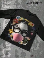 NeonDrift's Vibrant Pop Art Pattern T-shirt Is Perfect for Urban Streetwear Enthusiasts