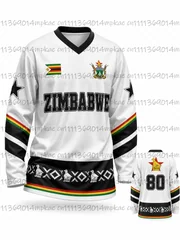 Autumn Zimbabwe Ethnic Street Style Printed Men's V-Neck Long Sleeve T-Shirt, Fashionable Loose Retro Sports Shirt, Men's Top