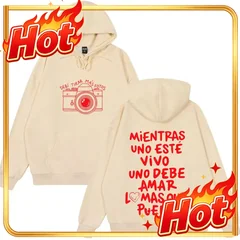Rapper Bad Bunny Hoodie Debi Tirar Mas Fotos DTMF World Tour Sweatshirt Men's Women Oversized Fashion Hip Hop Loose Pullover