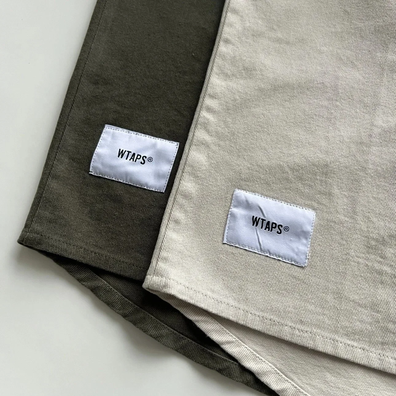 WTAPS CBW 01 LS SATIN ID Shirt Men 26SS Embroidered Long Sleeve Casual Relaxed Fit Japanese Streetwear Top