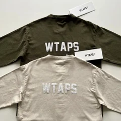 WTAPS CBW 01 LS SATIN ID Shirt Men 26SS Embroidered Long Sleeve Casual Relaxed Fit Japanese Streetwear Top