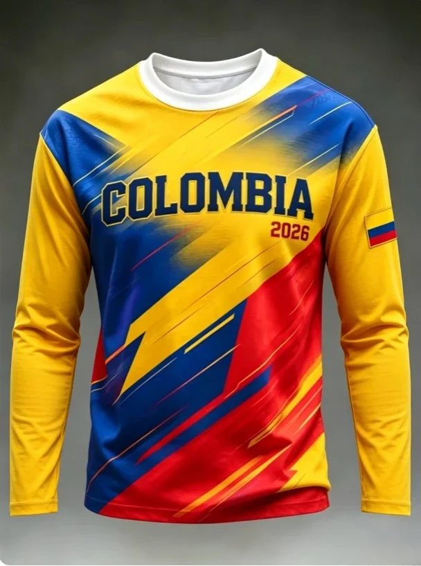 New Columbia long sleeved T-shirt, breathable and quick drying, suitable for competitions, training, daily wear, unisex long