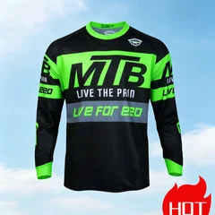 Fashion Men's Downhill Jersey Mtb Mountain Bike Mtb Shirts Offroad Dh Motorcycle Motocross Sportwear Bicycle Racing Cycling tops