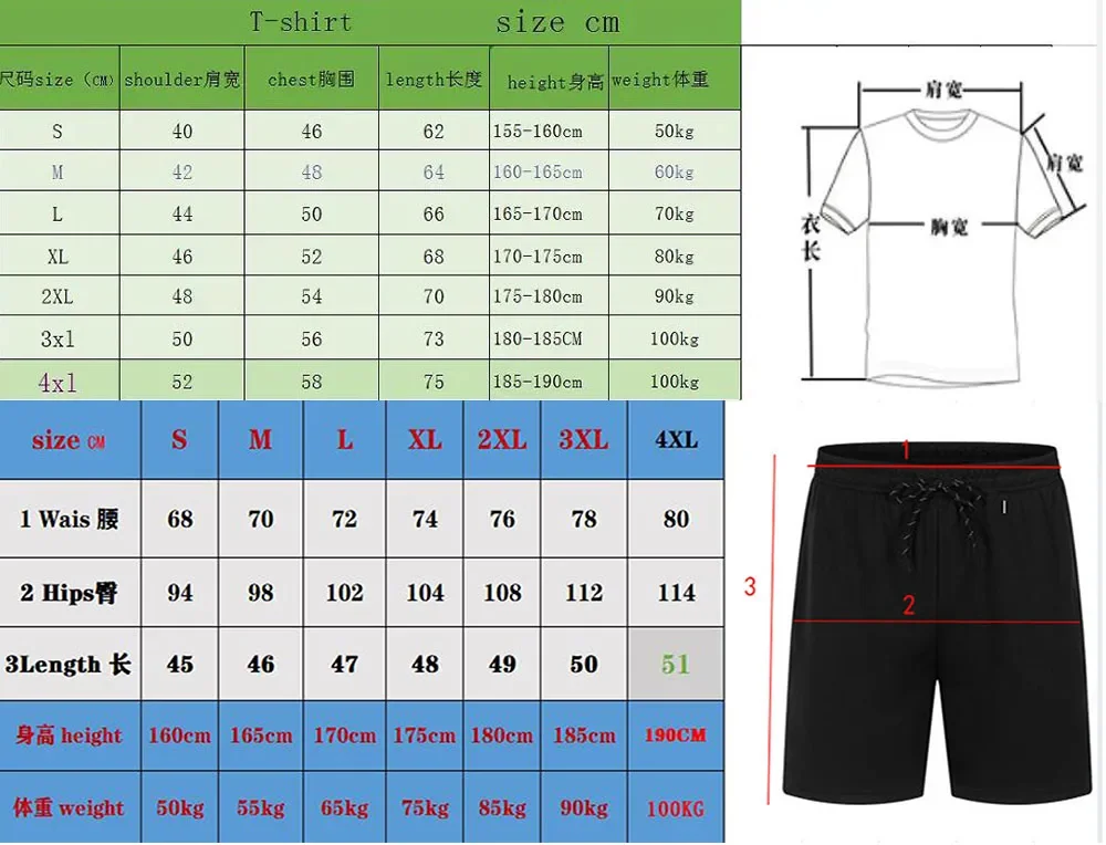 Men's breathable mesh T-shirt and shorts set with cross-print, summer casual sportswear, loose and elongated style