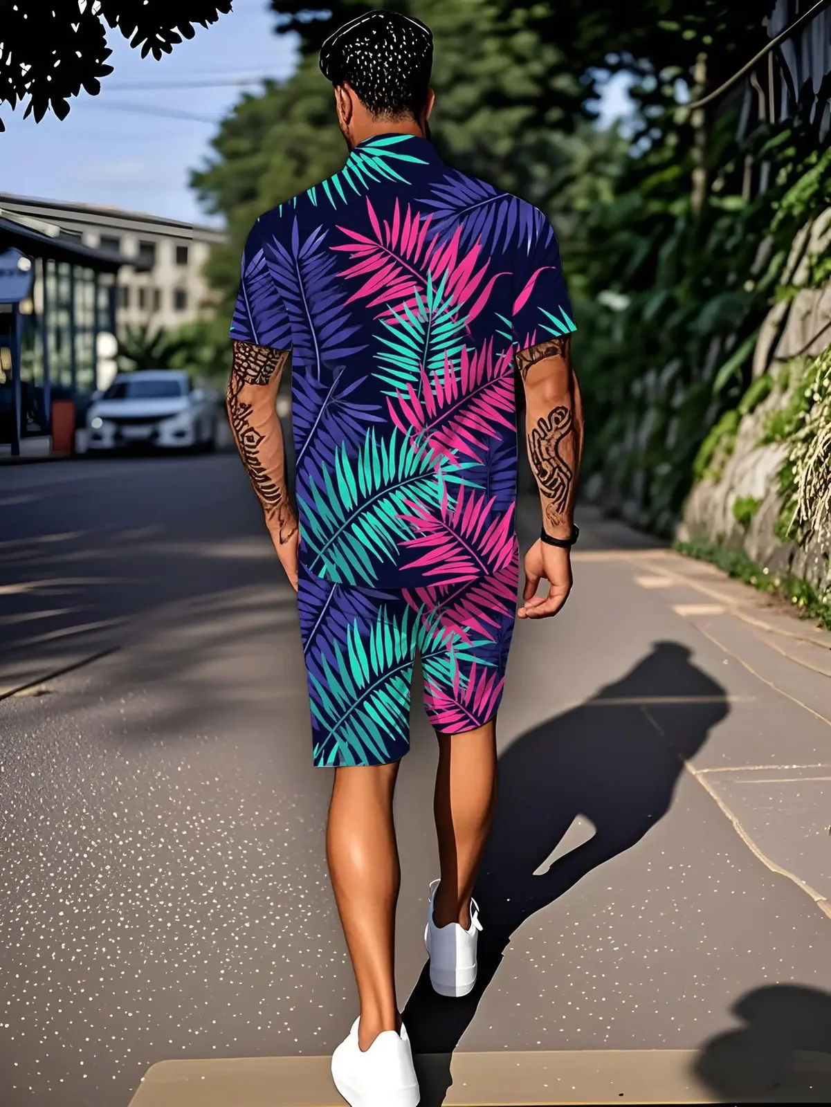 Men's Shirt Sets 2026 Spring/Summer Graphic Tracksuit men sweat suit sweatshirt set men's tracksuit 3D Printed jogging suit