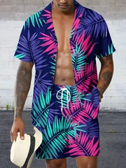 Men's Shirt Sets 2026 Spring/Summer Graphic Tracksuit men sweat suit sweatshirt set men's tracksuit 3D Printed jogging suit