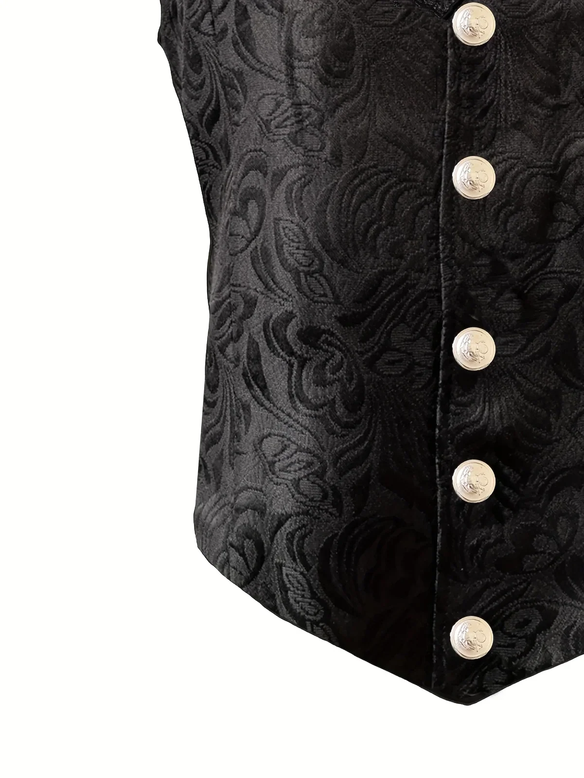 2026 Men's vest retro jacquard vest British style business casual top American style shoulder