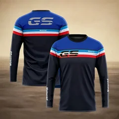 Hot Motorrad R1250GS/R1200GS/ F850GS/F750GS/ Long sleeve T-Shirt Touring Motorcycle Racing ADVENTURE Not Fade Anti-UV Jersey Top
