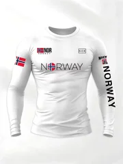 2026 Men's High-quality Men's T-shirt, High Elasticity, Sweat Absorption and Breathability, Trendy Casual Style Motorcycle