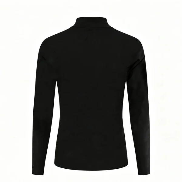 Dark Fantasy Skeleton Men Shirt Mock Neck Abstract Smoke Graphic Tops Cyber Goth Contrast Color Casual Long Sleeve Base LayerTee