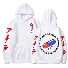 Hoodies Japanese Anime Akira Print Sweatshirts Men Women Unisex Fashion Sweatshirt Oversized Hoodie long Sleeves Pullover Coat