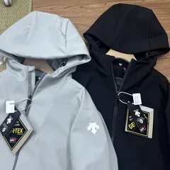 Windproof and splash proof jacket soft shell men's jacket standing collar long sleeved jacket 2026 autumn new item DESCENTE