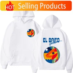 QUEVEDO EL BAIFO Album 2026 Tour Graphics Hoodie Men Women Fashion Pullover Long Sleeves Casual Oversized Sweatshirt Fan Gifts