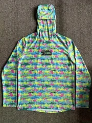 2026 Summer New Style Men's Long-Sleeved Hooded Jacket with 3D Color Pattern Printing Lightweight Breathable and Comfortable