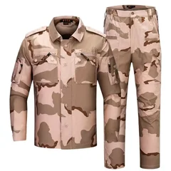 TopFight Size S-3XL Mens Women Outdoor Green Camouflage Field Suit Long Sleeve Keep Warm 2Pcs Tactical Clothing