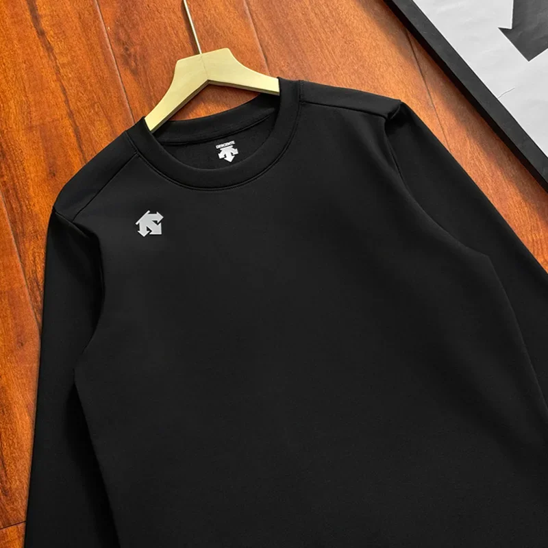 Round neck raglan sleeve wear-resistant skin-friendly multi-scene versatile men' casual sweatshirt 2026 Autumn new arrival
