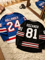 New Heated Rivalry Hockey Jersey Long Sleeves Tee Men's Women's Rozanov HOLLANDER T-shirts Unisex Tops Pullovers Fans Sweatshirt