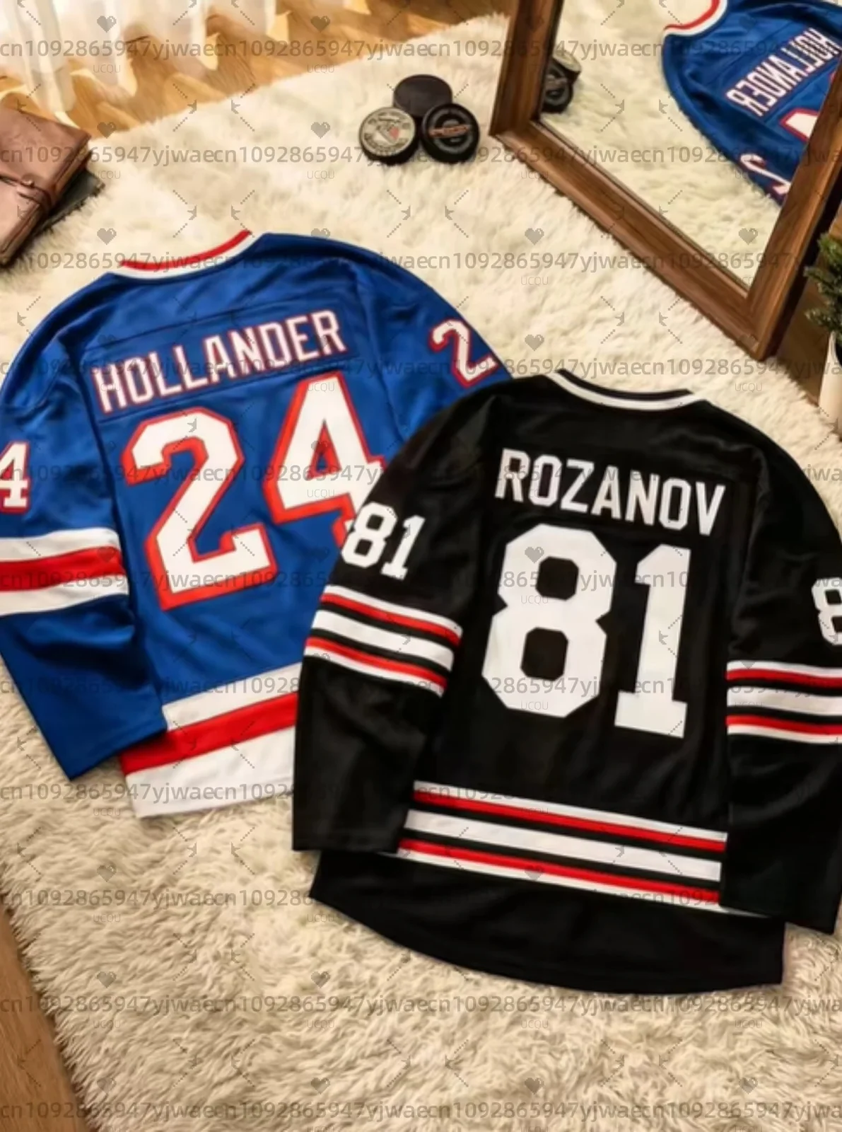 New Heated Rivalry Hockey Jersey Long Sleeves Tee Men's Women's Rozanov HOLLANDER T-shirts Unisex Tops Pullovers Fans Sweatshirt