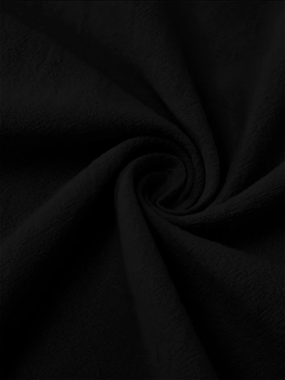 Elegant Black Henley Short-Sleeve T-Shirt for Men – Luxe Cotton Blend, Minimalist Button Placket, Breathable Silhouette, Timele