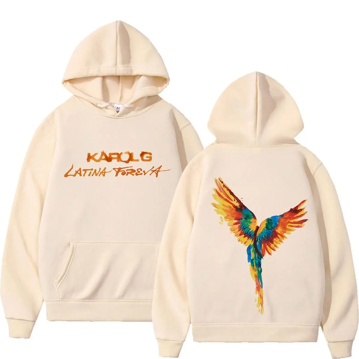 Karol G Viajando Por El Mundo Tropitour 2026 Graphics Hoodie Men Women Fashion Winter Casual Loose Aesthetic Trend Sweatshirts