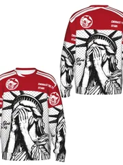 2026 Autumn/Winter Best-selling Fashionally Simple Casual Comfortable Soft 3D Angel Patterned Print Men's Long-Sleeved Shirt