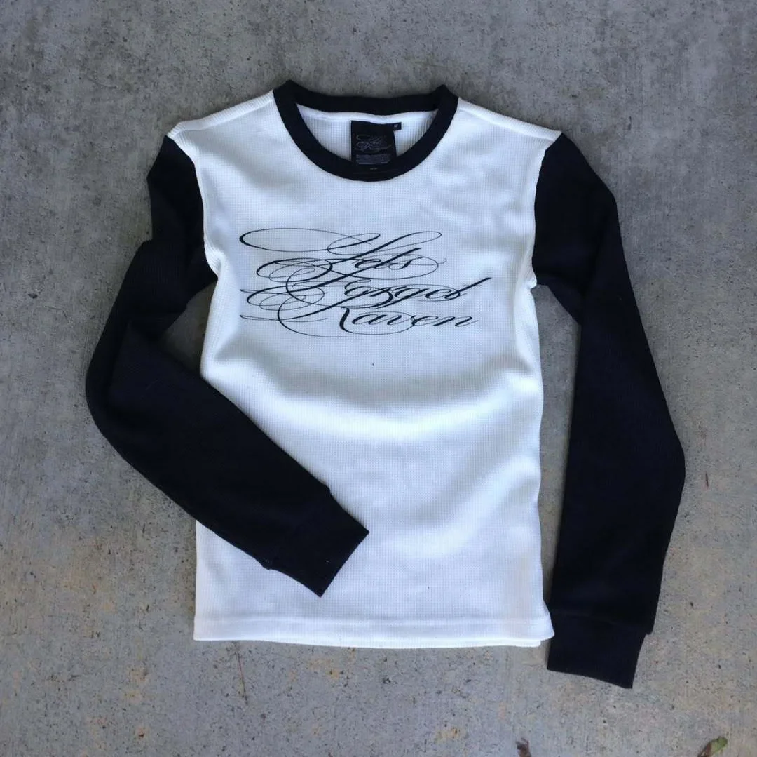 New Long Sleeve T-shirt Dark Retro Y2K Printed Top High Street Gothic Trendy Dress Ins