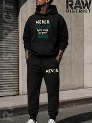 Men's Hoodie And Sweatpants Set,2 Piece Sets Casual Streetwear Tracksuit,Hoodies,Mens Clothes,Men,Graphic Hoodies,Back To School Clothes,Sweatshirts
