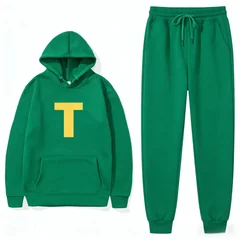 Alvin and The Chipmunks: The Squeakquel Hoodie Sweatshirt Set, Unisex Drop Shoulder Pullover, Matching Outfits for Best Friends